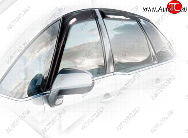 1 999 р. Дефлектора окон CA-Plastiс CITROEN C4 picasso UD минивэн (2006-2014) (Classic полупрозрачный)  с доставкой в г. Кемерово