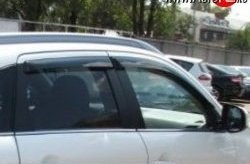 999 р. Комплект дефлекторов окон (ветровиков) 4 шт. Russtal  CITROEN C4 aircross (2012-2017)  с доставкой в г. Кемерово. Увеличить фотографию 1