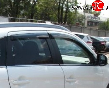 999 р. Комплект дефлекторов окон (ветровиков) 4 шт. Russtal  CITROEN C4 aircross (2012-2017)  с доставкой в г. Кемерово