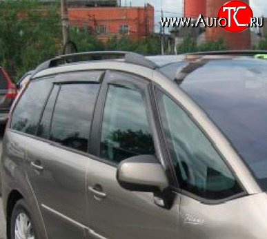 999 р. Комплект дефлекторов окон (ветровиков) 4 шт. Russtal CITROEN C4 picasso UD минивэн (2006-2014)  с доставкой в г. Кемерово
