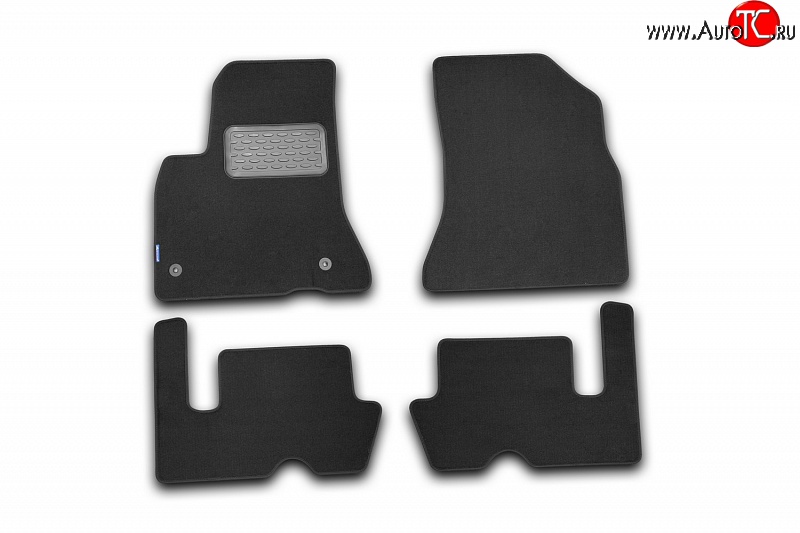 4 299 р. Коврики в салон Element 4 шт. (текстиль) (АКПП) CITROEN C4 picasso UD минивэн (2006-2014)  с доставкой в г. Кемерово