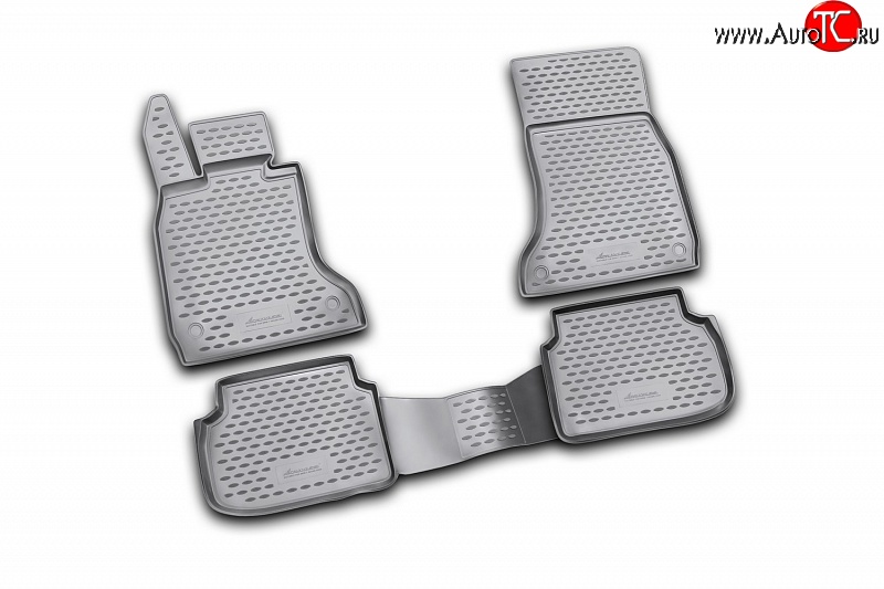 3 199 р. Комплект ковриков в салон Element-Autofamily 4 шт. (полиуретан) CITROEN C4 picasso UD минивэн (2006-2014)  с доставкой в г. Кемерово