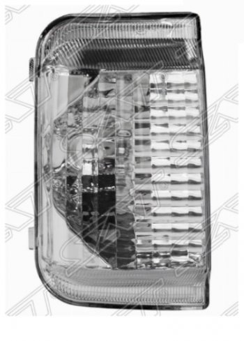 Левый указатель поворота в зеркало SAT (прозрачный) Fiat Ducato 250 (2006-2014)