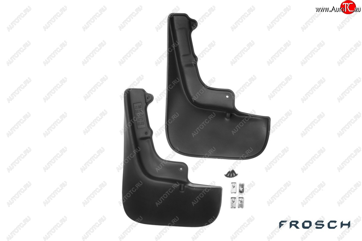 4 799 р. Брызговики Frosch (optimum)  CITROEN Jumper  250 (2006-2014), Peugeot Boxer  250 (2006-2014) (Передние (с расширителями арок и подкрылками, в коробке))  с доставкой в г. Кемерово