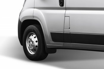 4 799 р. Брызговики Frosch (optimum)  CITROEN Jumper  250 (2006-2014), Peugeot Boxer  250 (2006-2014) (Передние (с расширителями арок и подкрылками, в коробке))  с доставкой в г. Кемерово. Увеличить фотографию 2