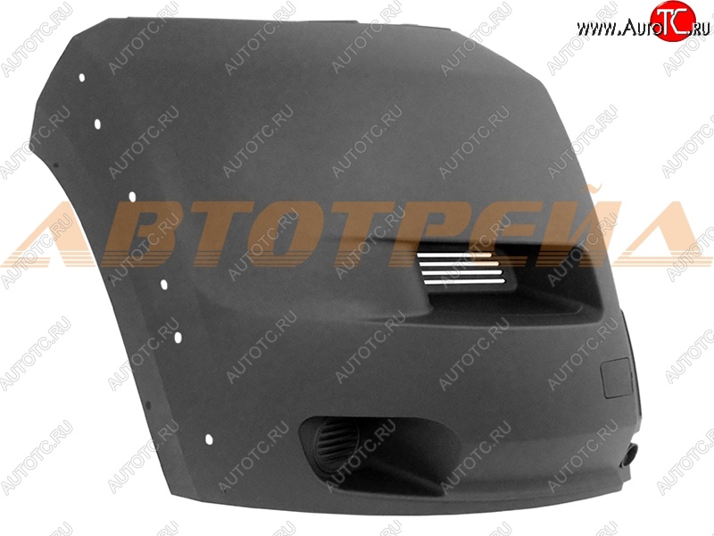 3 099 р. Клык (правый) переднего бампера (под расширитель) SAT Peugeot Boxer 250 (2006-2014) (Неокрашенная)  с доставкой в г. Кемерово