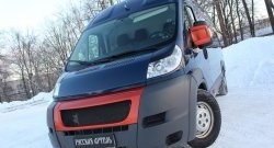 739 р. Реснички на фары RA CITROEN Jumper 250 (2006-2014) (Глянец под окраску, Неокрашенные)  с доставкой в г. Кемерово. Увеличить фотографию 3