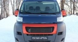 739 р. Реснички на фары RA CITROEN Jumper 250 (2006-2014) (Глянец под окраску, Неокрашенные)  с доставкой в г. Кемерово. Увеличить фотографию 2