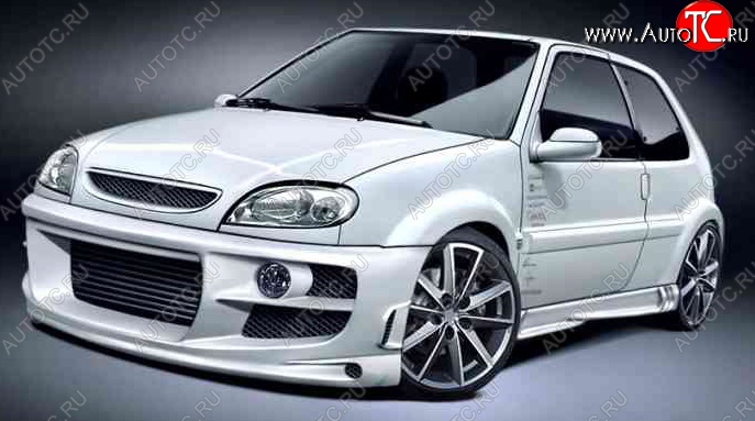 25 899 р. Передний бампер ST2 CITROEN Saxo (1996-2003)  с доставкой в г. Кемерово