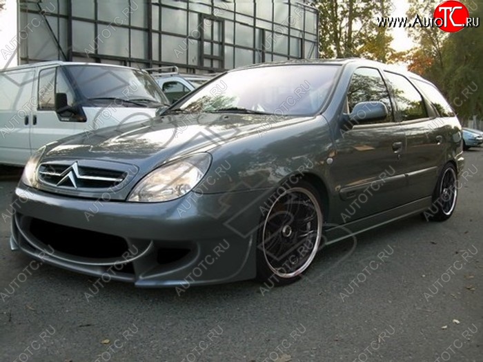 25 899 р. Передний бампер EVO CITROEN Xsara N0 хэтчбэк 3 дв. 2-ой рестайлинг (2003-2005)  с доставкой в г. Кемерово