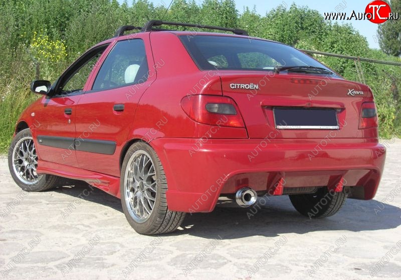 25 899 р. Задний бампер EVO 3 CITROEN Xsara N0 хэтчбэк 3 дв. рестайлинг (2000-2003)  с доставкой в г. Кемерово