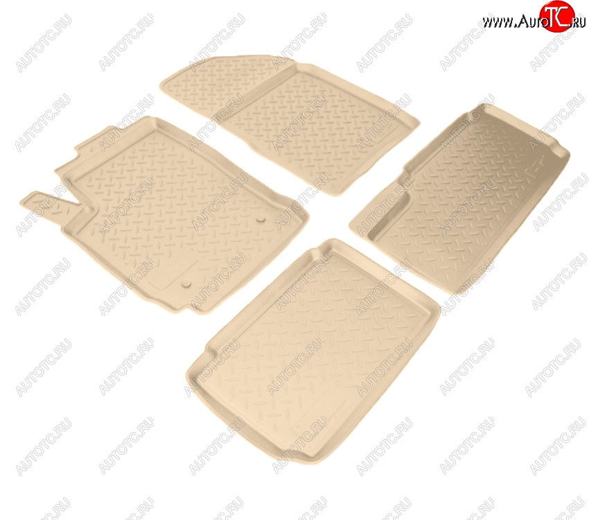 2 759 р. Коврики салона Norplast Unidec  CITROEN Xsara picasso (1999-2012) (Цвет: бежевый)  с доставкой в г. Кемерово