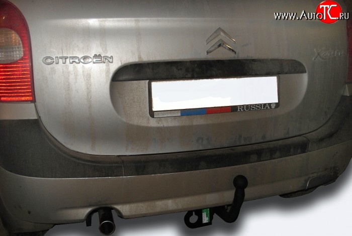 5 999 р. Фаркоп Лидер Плюс CITROEN Xsara picasso (1999-2012) (Без электропакета)  с доставкой в г. Кемерово