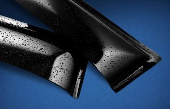 2 099 р. Дефлектора окон REIN (накладные) Daewoo Gentra KLAS седан (2012-2016)  с доставкой в г. Кемерово. Увеличить фотографию 2