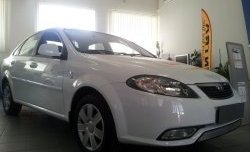 1 539 р. Сетка на бампер Russtal (хром) Daewoo Gentra KLAS седан (2012-2016)  с доставкой в г. Кемерово. Увеличить фотографию 4
