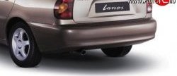 Задний бампер Стандартный (Тайвань) Chevrolet Lanos T100 седан (2002-2017) (Окрашенный)