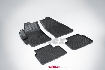 Износостойкие резиновые коврики в салон Сетка Seintex Daewoo Matiz ( M100,  M150) (1998-2016) дорестайлинг, рестайлинг