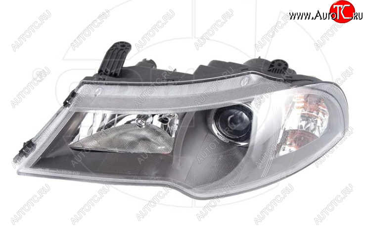 2 669 р. Фара передняя левая под электрокорректор NSP Daewoo Nexia рестайлинг (2008-2015)  с доставкой в г. Кемерово