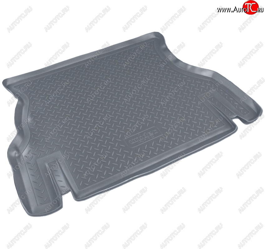 2 299 р. Коврик багажника Norplast Unidec  Daewoo Nexia  рестайлинг (2008-2015) (Цвет: серый)  с доставкой в г. Кемерово