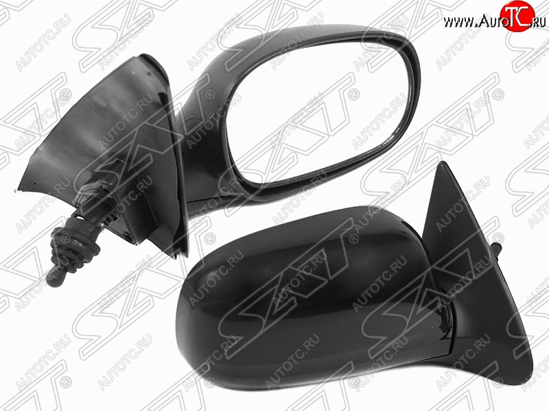 2 539 р. Правое боковое зеркало заднего вида SAT (механическое) Daewoo Nexia дорестайлинг (1995-2008) (Неокрашенное)  с доставкой в г. Кемерово