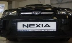 1 339 р. Сетка на бампер Russtal (черная) Daewoo Nexia рестайлинг (2008-2015)  с доставкой в г. Кемерово. Увеличить фотографию 5
