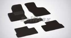 Износостойкие коврики в салон SeiNtex Premium LUX 4 шт. (ворсовые) Daewoo Nexia  рестайлинг (2008-2015)
