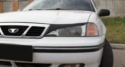 739 р. Реснички RA на фары  Daewoo Nexia  дорестайлинг (1995-2008) (Неокрашенные)  с доставкой в г. Кемерово. Увеличить фотографию 3