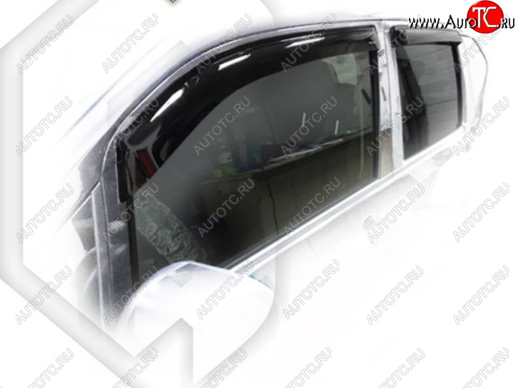 2 079 р. Дефлектора окон CA-Plastic  Daihatsu Move (2014-2023)  дорестайлинг, рестайлинг (Classic полупрозрачный)  с доставкой в г. Кемерово