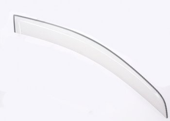 2 299 р. Дефлектора окон CA-Plastic  Datsun mi-DO (2014-2021) хэтчбэк (Шелкография белая, Без хром.молдинга)  с доставкой в г. Кемерово. Увеличить фотографию 2