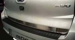 679 р. Накладка защитная на верхнюю часть заднего бампера Тюн-Авто  Datsun mi-DO (2014-2021) хэтчбэк  с доставкой в г. Кемерово. Увеличить фотографию 3