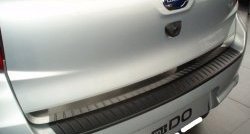 679 р. Накладка защитная на верхнюю часть заднего бампера Тюн-Авто  Datsun mi-DO (2014-2021) хэтчбэк  с доставкой в г. Кемерово. Увеличить фотографию 2
