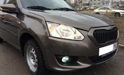 3 699 р. Решётка радиатора K2  Datsun on-DO (2014-2019) седан дорестайлинг (Неокрашенная)  с доставкой в г. Кемерово. Увеличить фотографию 4