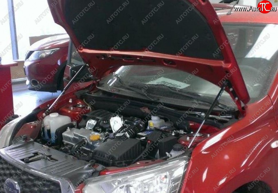 2 199 р. Газовые упоры капота Berkut Datsun on-DO седан рестайлинг (2019-2021)  с доставкой в г. Кемерово