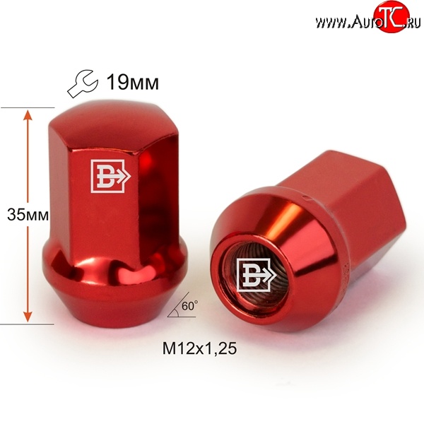 120 р. Колёсная гайка Вектор M12 1.25    с доставкой в г. Кемерово