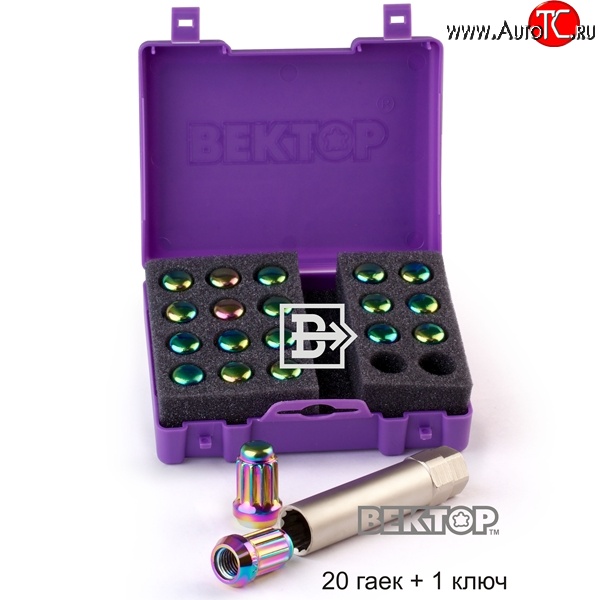 3 699 р. Комплект колёсных гаек Вектор M12 1.5    с доставкой в г. Кемерово