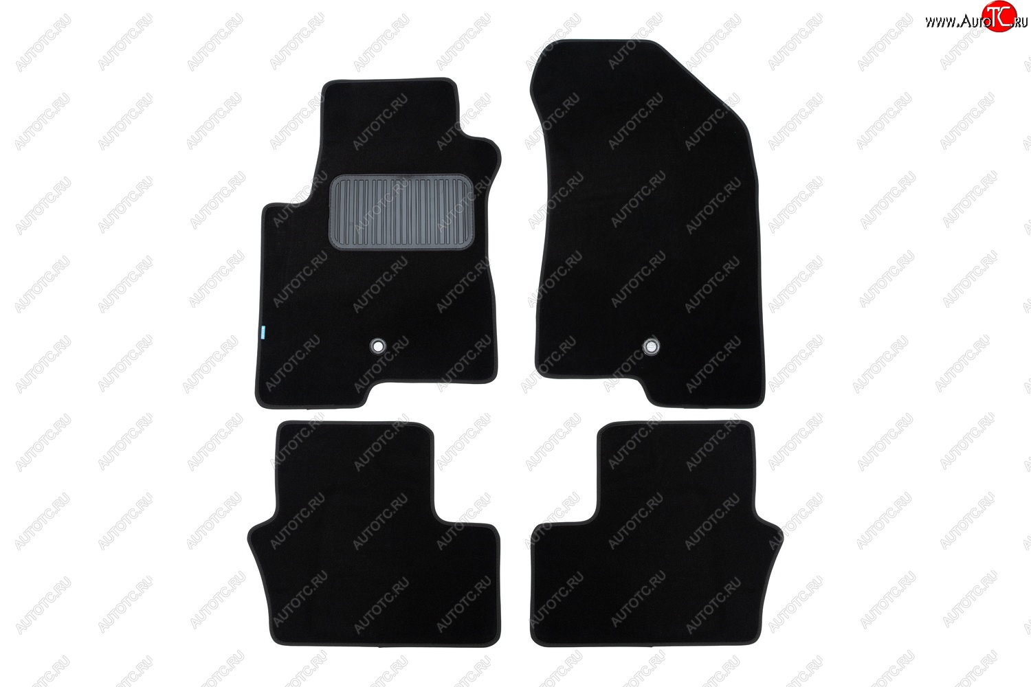 369 р. Коврики в салон Klever Premium (текстиль)  Dodge Caliber (2006-2012) (Черный)  с доставкой в г. Кемерово