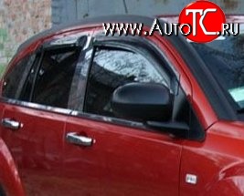 999 р. Комплект дефлекторов окон (ветровиков) 4 шт. Russtal Dodge Caliber (2006-2012)  с доставкой в г. Кемерово