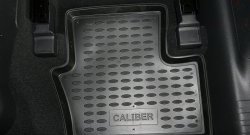 3 789 р. Коврики в салон Element 4 шт. (полиуретан) Dodge Caliber (2006-2012)  с доставкой в г. Кемерово. Увеличить фотографию 3