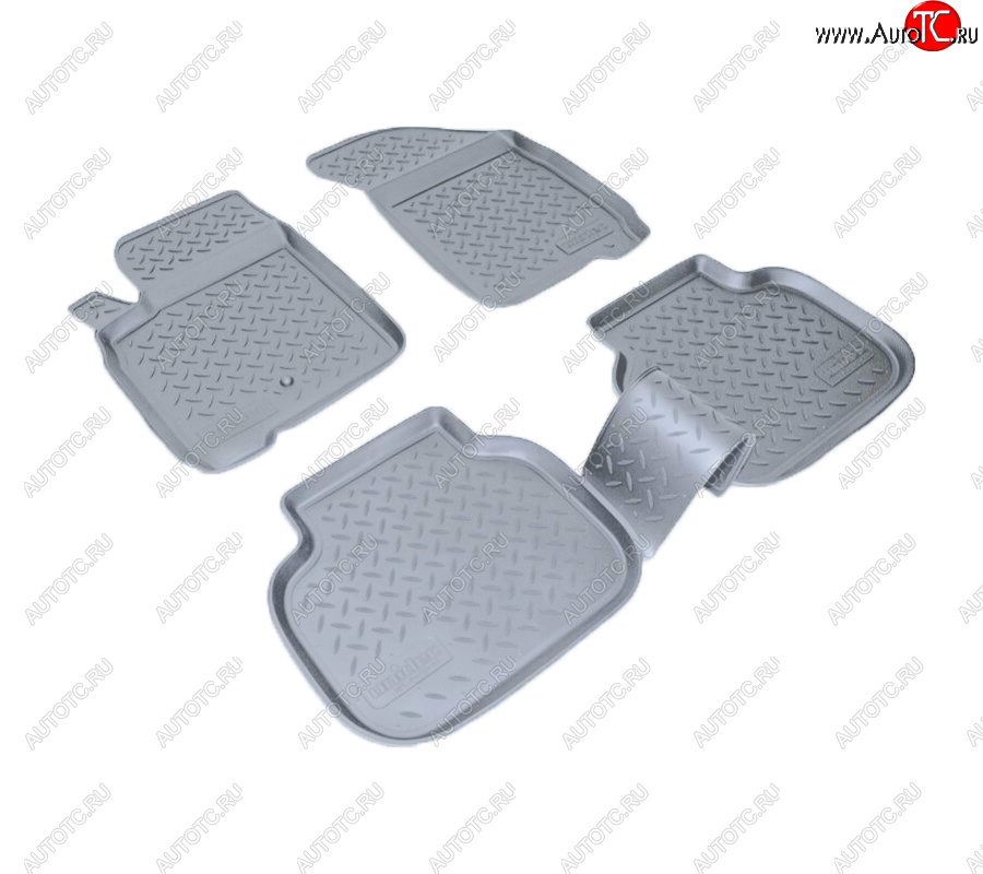 2 999 р. Коврики салона Norplast Unidec  Dodge Journey  JC (2007-2015), Fiat Freemont (2011-2016) (Цвет: серый)  с доставкой в г. Кемерово