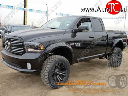 21 249 р. Накладки на колёсные арки BUSHWACKER DESIGN Dodge Ram DJ, DS (2008-2012) (Неокрашенные)  с доставкой в г. Кемерово