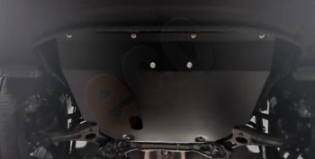 3 089 р. Защита картера двигателя и КПП Alfeco FAW Besturn X40 D181 (2016-2022) (Сталь 2 мм)  с доставкой в г. Кемерово. Увеличить фотографию 2
