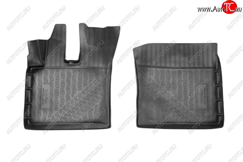 2 169 р. Коврики салона Norplast Unidec FAW J6 (СА3250) (2013-2025) (Цвет: черный)  с доставкой в г. Кемерово