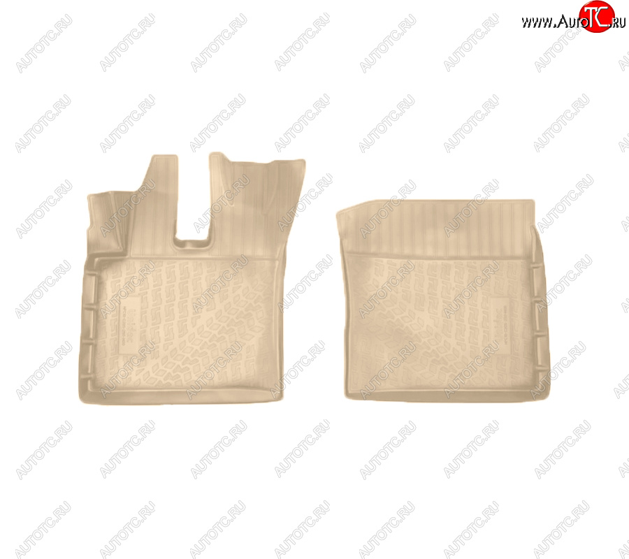 2 499 р. Коврики салона Norplast Unidec  FAW J6  СА3250 (2013-2025) шасси (Цвет: бежевый)  с доставкой в г. Кемерово