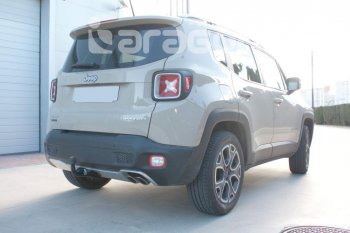 22 699 р. Фаркоп Aragon. (шар A) Fiat 500X 334 дорестайлинг (2014-2018)  с доставкой в г. Кемерово. Увеличить фотографию 2