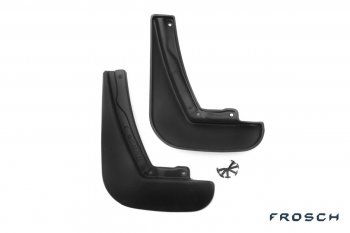 4 799 р. Передние брызговики Frosch  Fiat 500  312,FF (2007-2015) дорестайлинг хэтчбэк 3 дв.  с доставкой в г. Кемерово. Увеличить фотографию 2