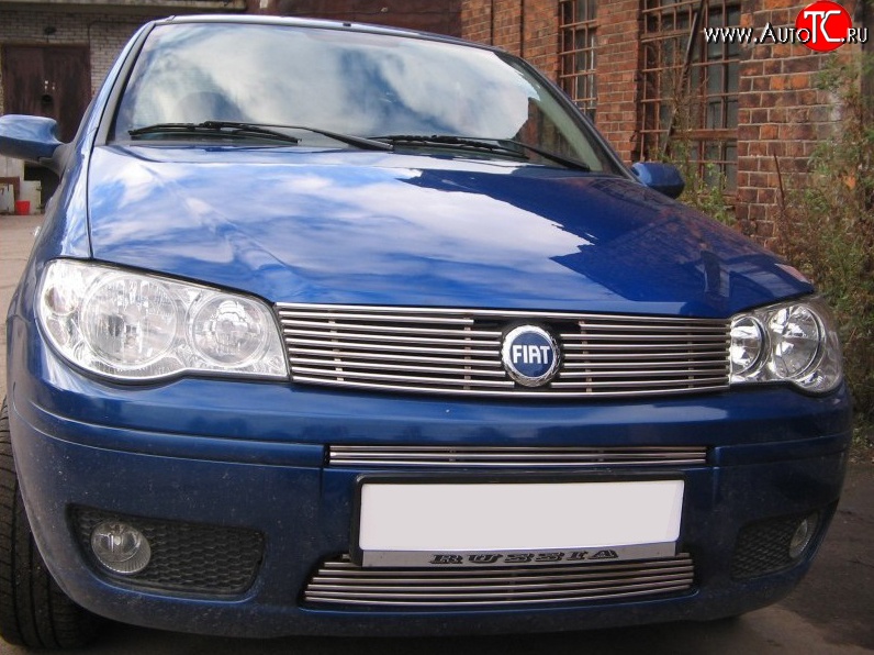 5 299 р. Декоративная вставка воздухозаборника Berkut Fiat Albea 170 седан (2002-2012)  с доставкой в г. Кемерово
