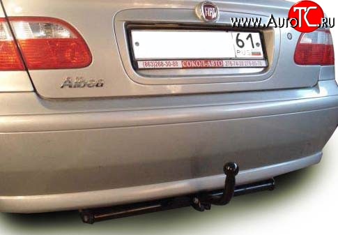 168 999 р. Фаркоп Лидер Плюс Fiat Albea 170 седан (2002-2012) (Без электропакета)  с доставкой в г. Кемерово