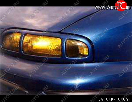 6 579 р. Реснички на фары Jaguar Fiat Bravo 182 хэтбэк 3 дв. (1995-2001)  с доставкой в г. Кемерово