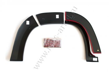 9 809 р. Расширители передних колесных арок (левый и правый) (вынос 10 мм) RA Fiat Ducato 290 (2014-2025) (Глянец (под окраску), Неокрашенные)  с доставкой в г. Кемерово. Увеличить фотографию 5