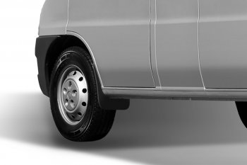 4 799 р. Брызговики передние (для установки с подкрылками) Frosch Fiat Ducato 250 (2006-2014)  с доставкой в г. Кемерово. Увеличить фотографию 2
